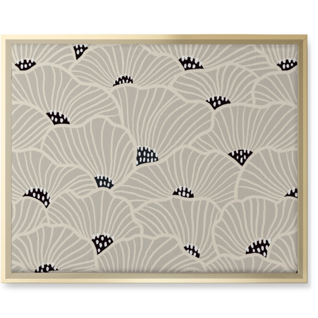 San Diego - Neutral Wall Art, Gold, Single piece, Canvas, 16x20, Beige, Pearl