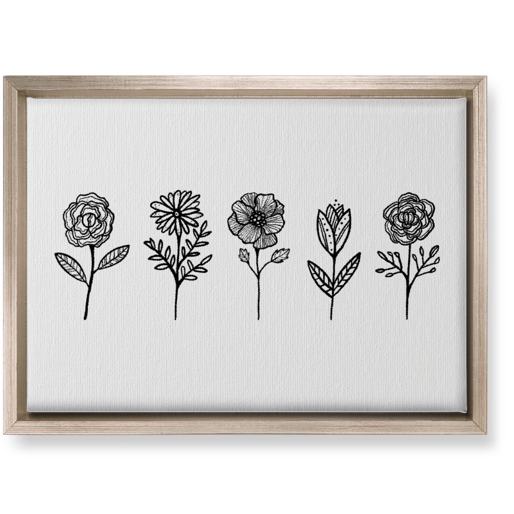 Abstract Floral Home Decor