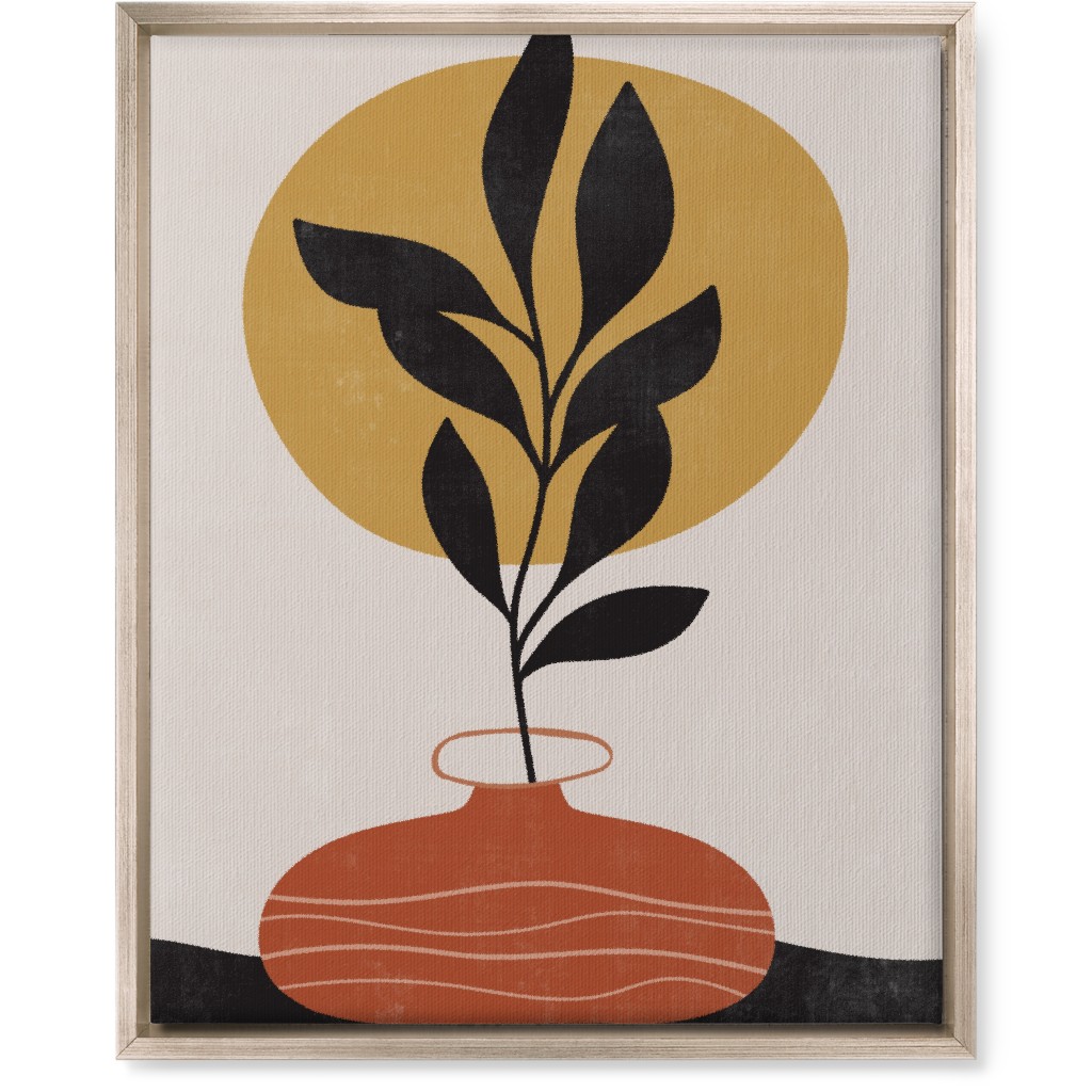 Orange Boho Wall Art
