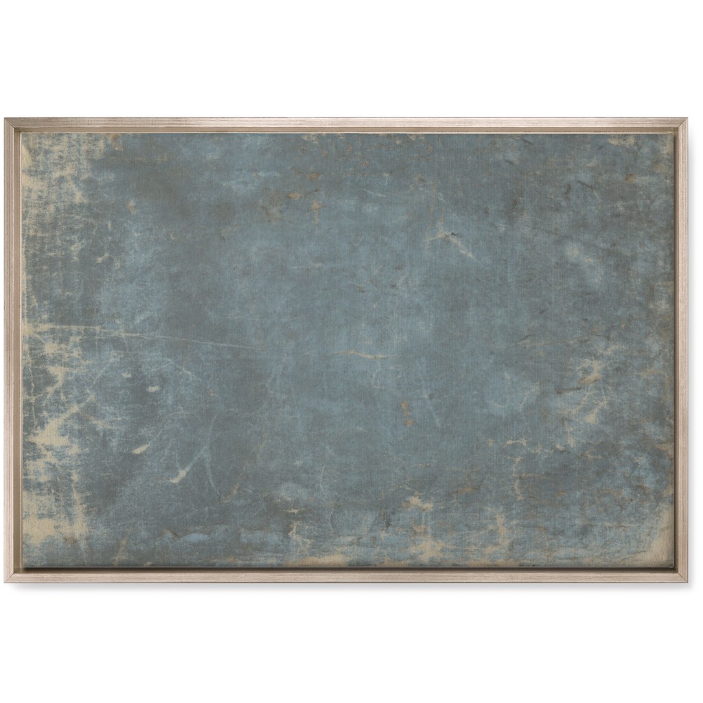 Morning Mist - Gray Wall Art, Metallic, Single piece, Canvas, 20x30, Gray, Gray