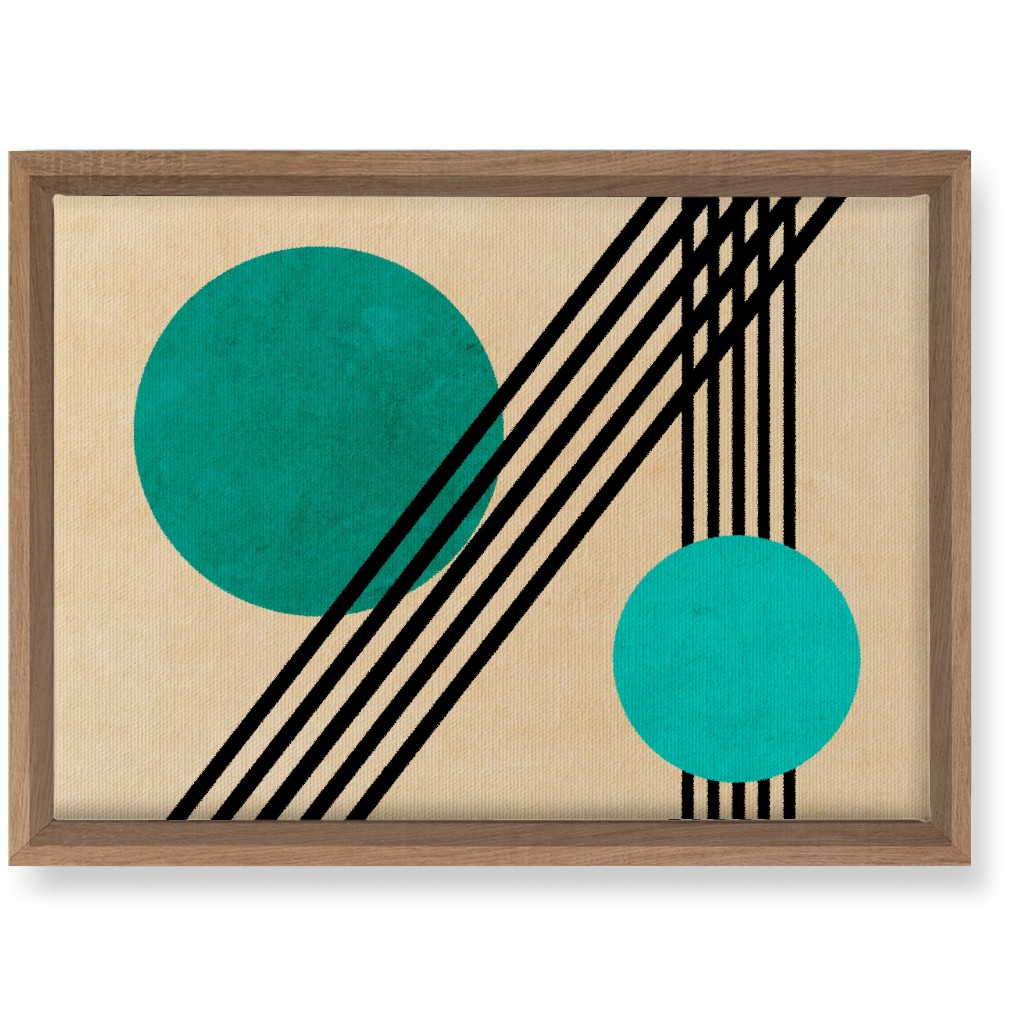 Orbs Abstract Wall Art, Natural, Single piece, Canvas, 10x14, Green, Majorca