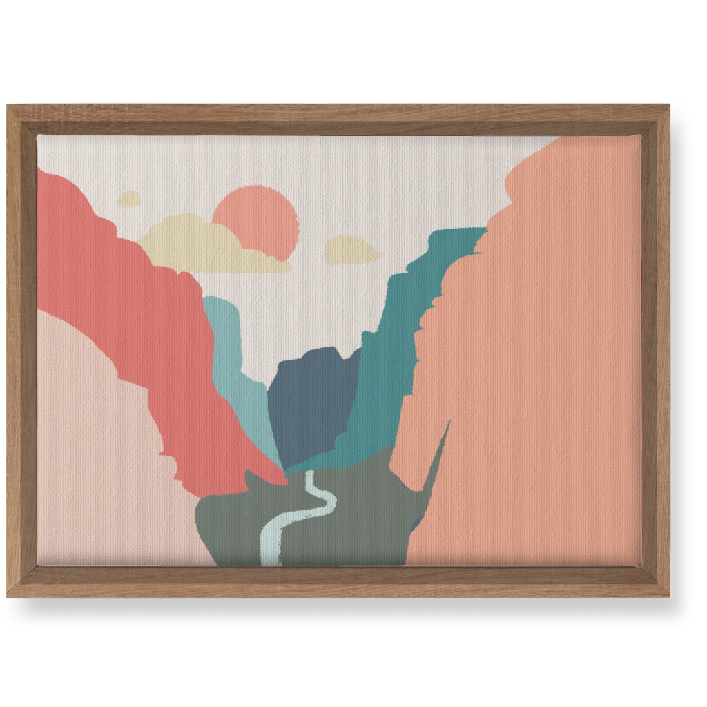 Zions Landscape Wall Art, Natural, Single piece, Canvas, 10x14, Multicolor, Oasis