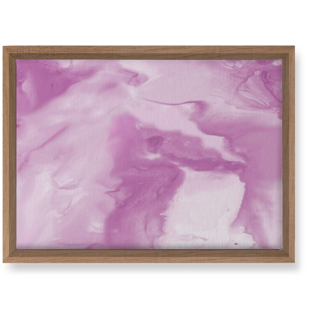 Abstract Watercolor Marble Wall Art, Natural, Single piece, Canvas, 10x14, Purple