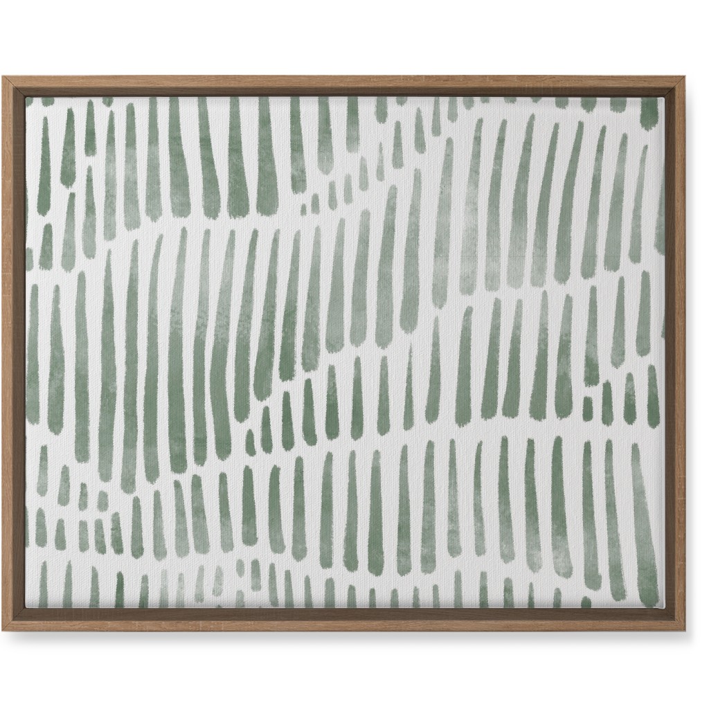 Appalachia - Olive Wall Art, Natural, Single piece, Canvas, 16x20, Green, Classic Green