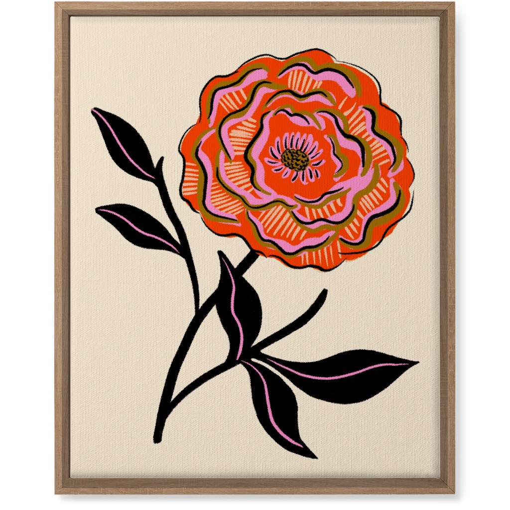 Vintage Botanical - Multi Wall Art, Natural, Single piece, Canvas, 16x20, Multicolor