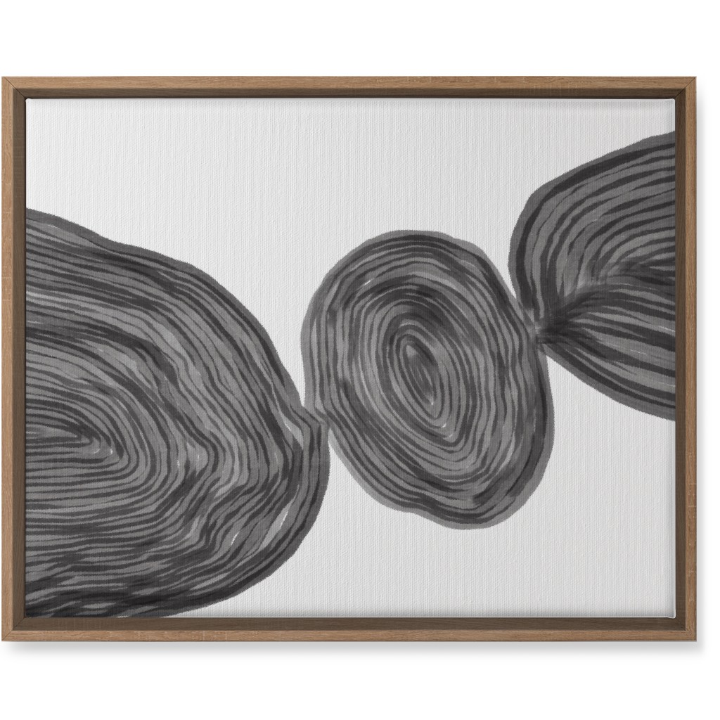 Stone - Neutral Wall Art, Natural, Single piece, Canvas, 16x20, White, White