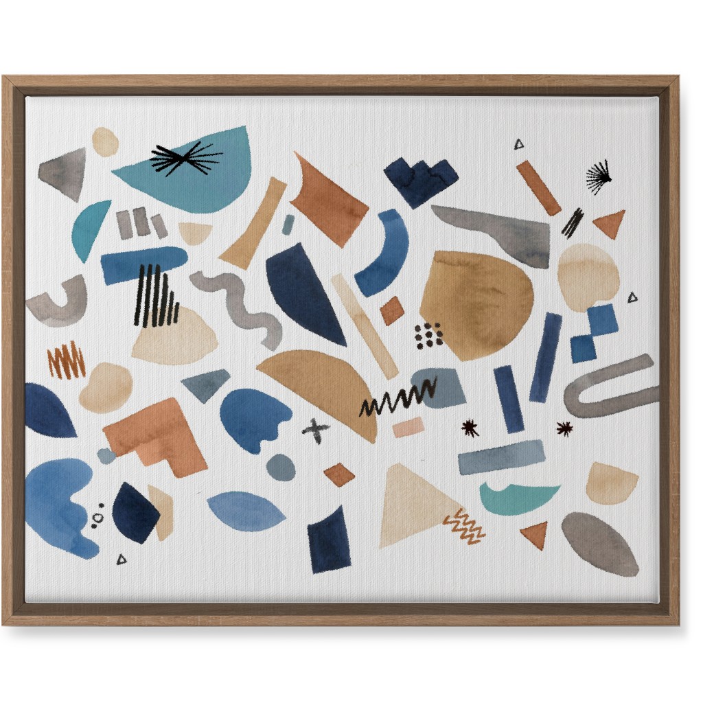 Blue Abstract Wall Art