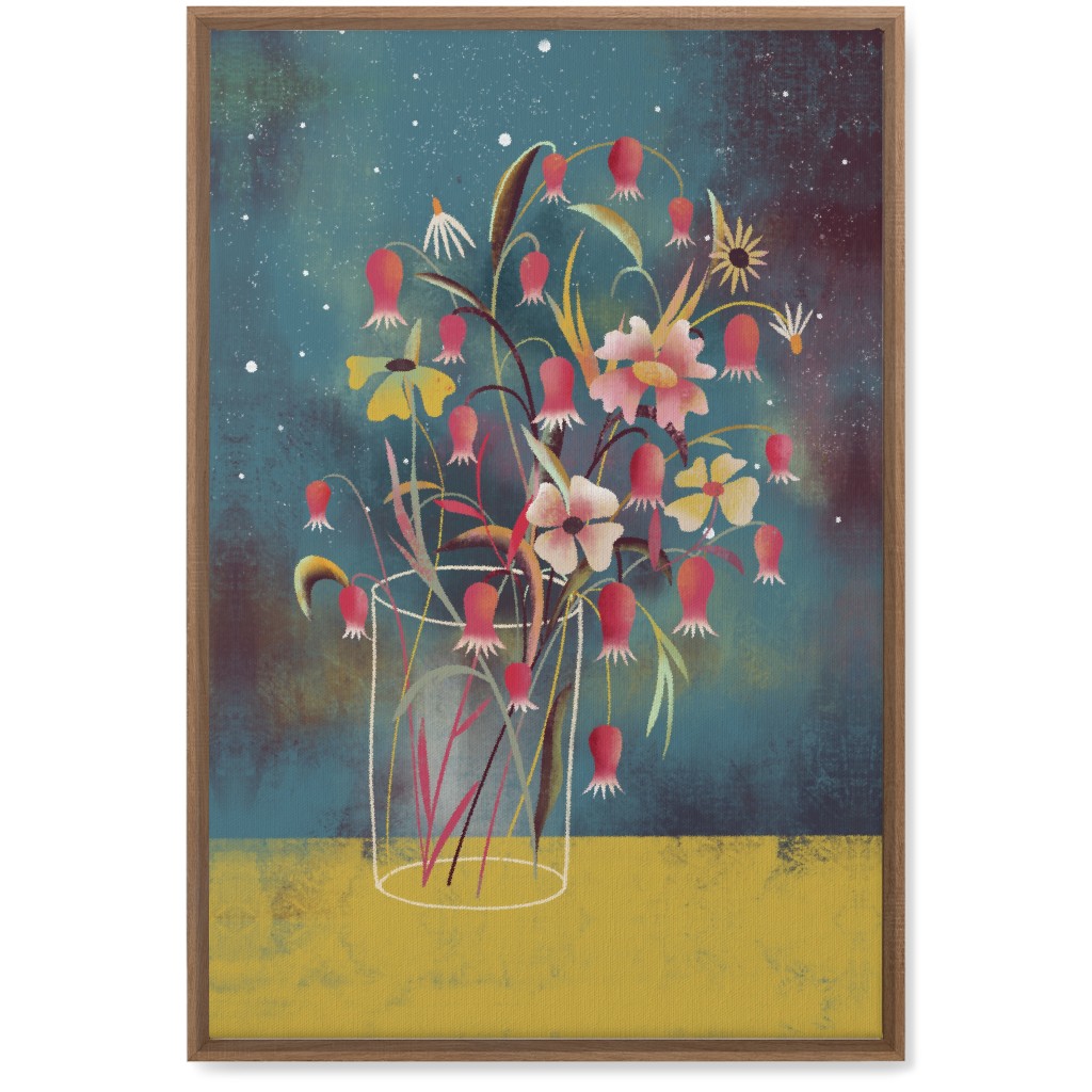 Lily of the Valley Bouquet - Multi Wall Art, Natural, Single piece, Canvas, 20x30, Multicolor