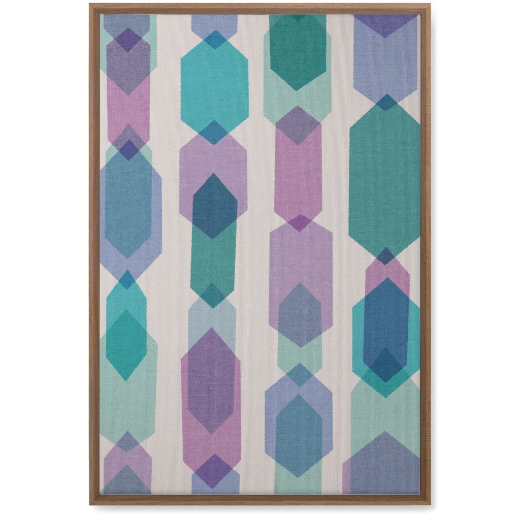 Elements Columns Wall Art, Natural, Single piece, Canvas, 20x30, Green, Seascape