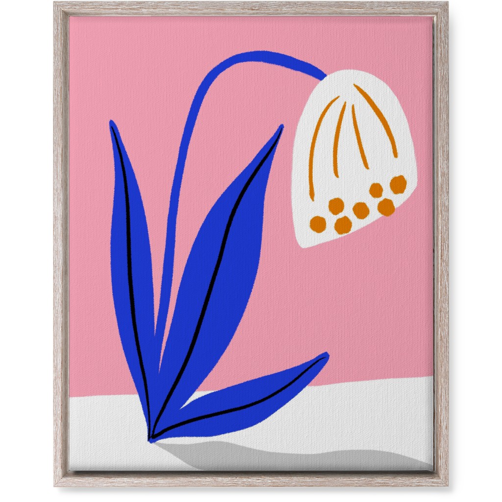 Derp Flower - Multi Wall Art, Rustic, Single piece, Canvas, 16x20, Multicolor