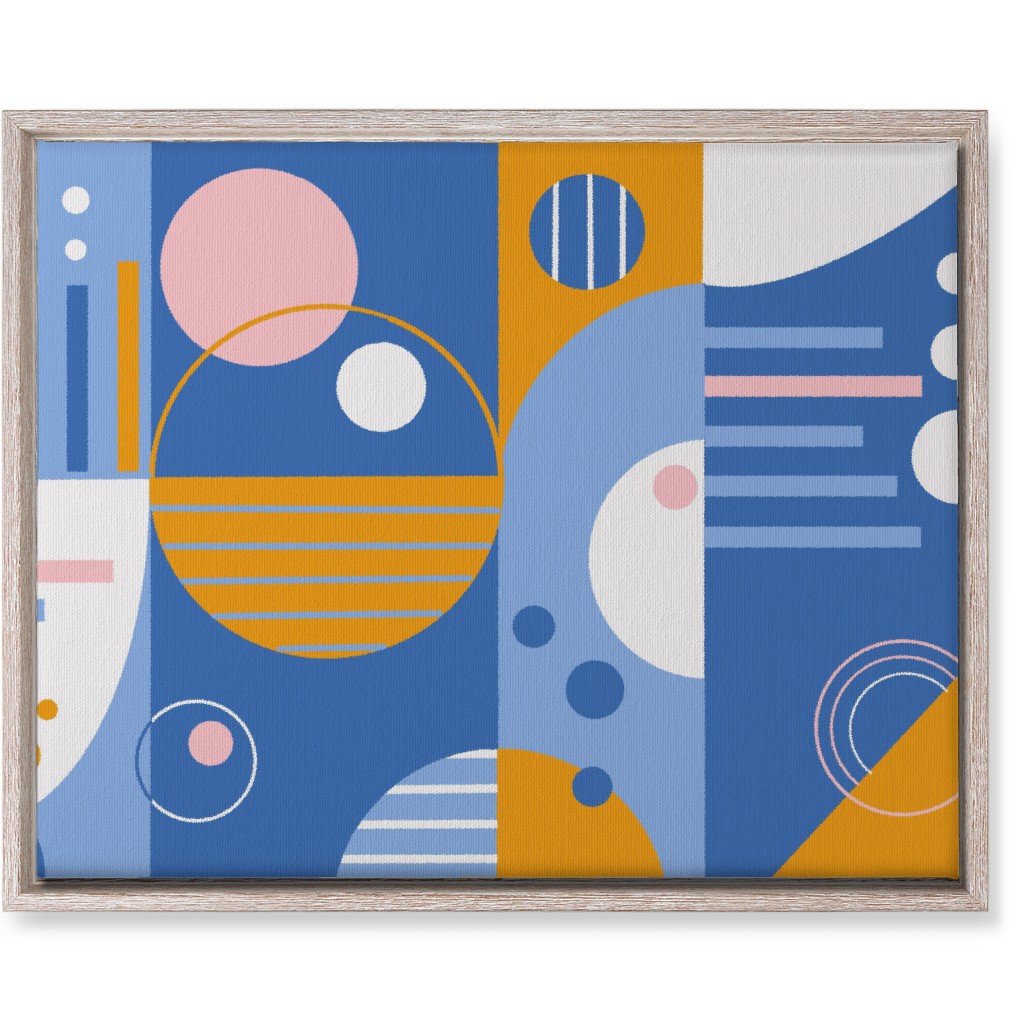 Blue Abstract Canvas Wall Art Shutterfly