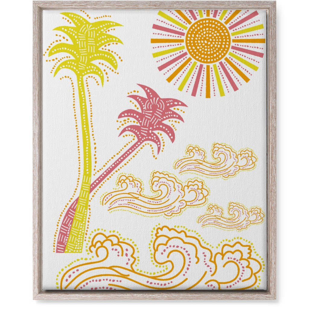 Summer Landscape Canvas Wall Arts