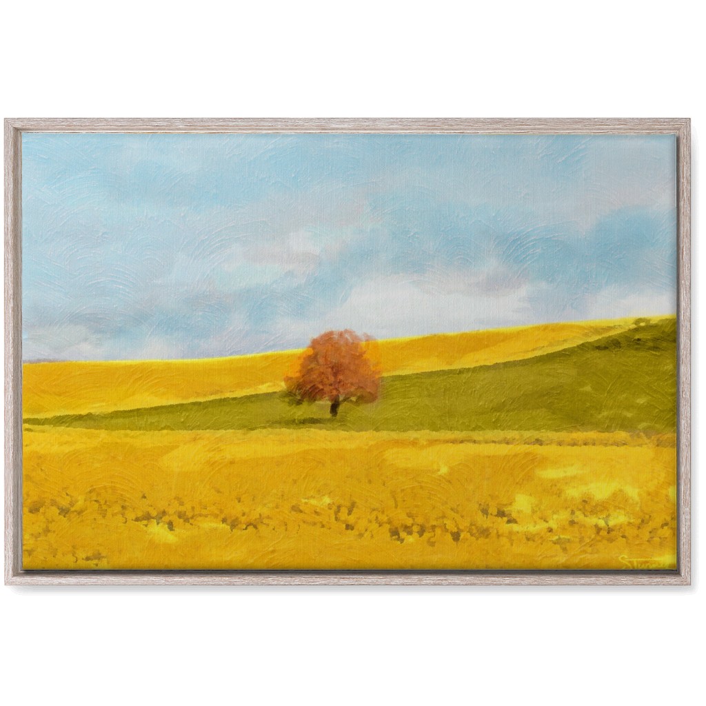 Field of Dreams Wall Art, Rustic, Single piece, Canvas, 20x30, Multicolor