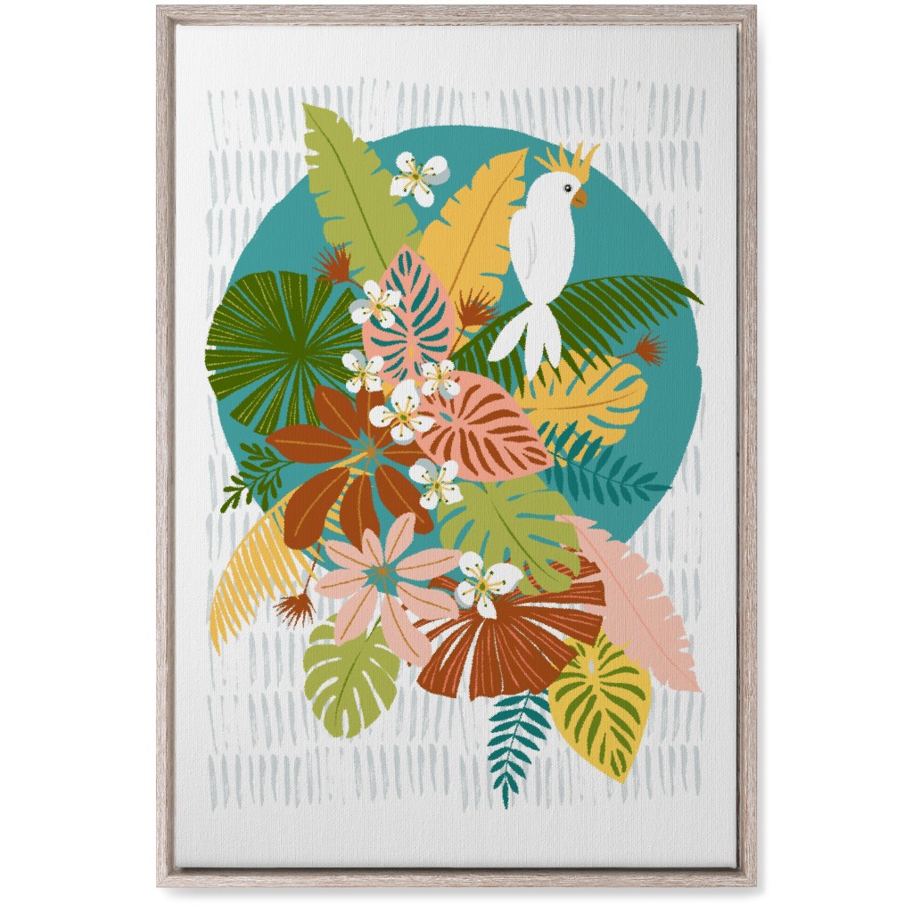 Bohemian Bahama - Multi Wall Art, Rustic, Single piece, Canvas, 20x30, Multicolor