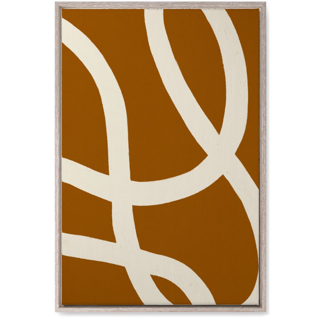 Impact Resistant Orange Wall Art Canvases