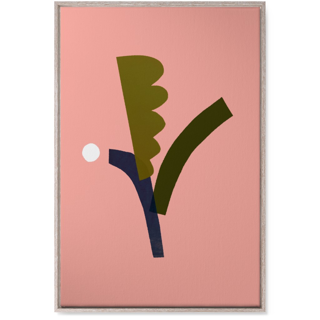 Pink Landscape Art