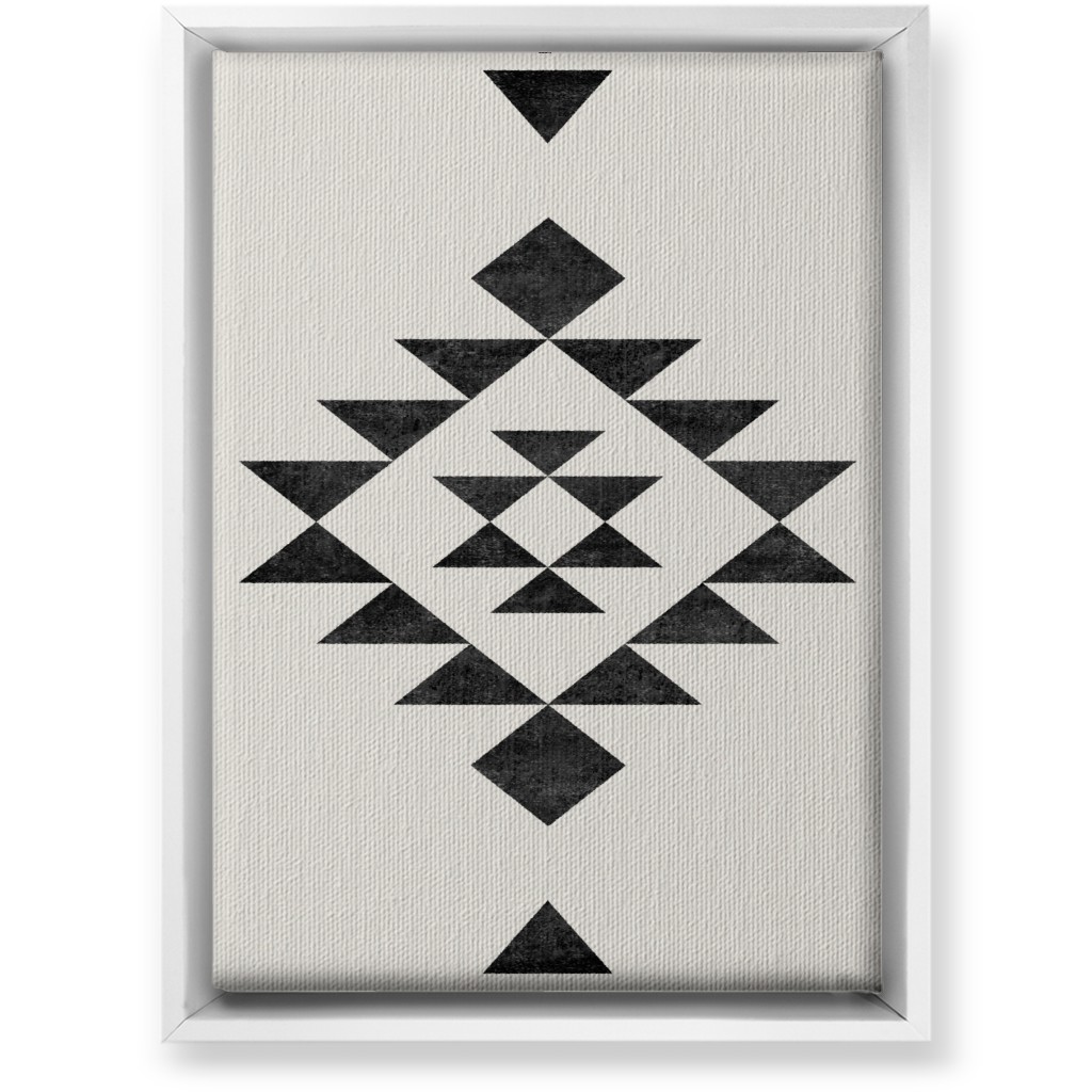 Southwest - Neutral Wall Art, White, Single piece, Canvas, 10x14, Beige, Pearl