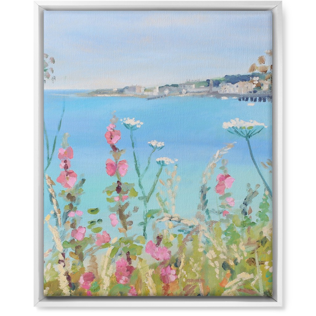 Ballard Cliff - Multi Wall Art, White, Single piece, Canvas, 16x20, Multicolor