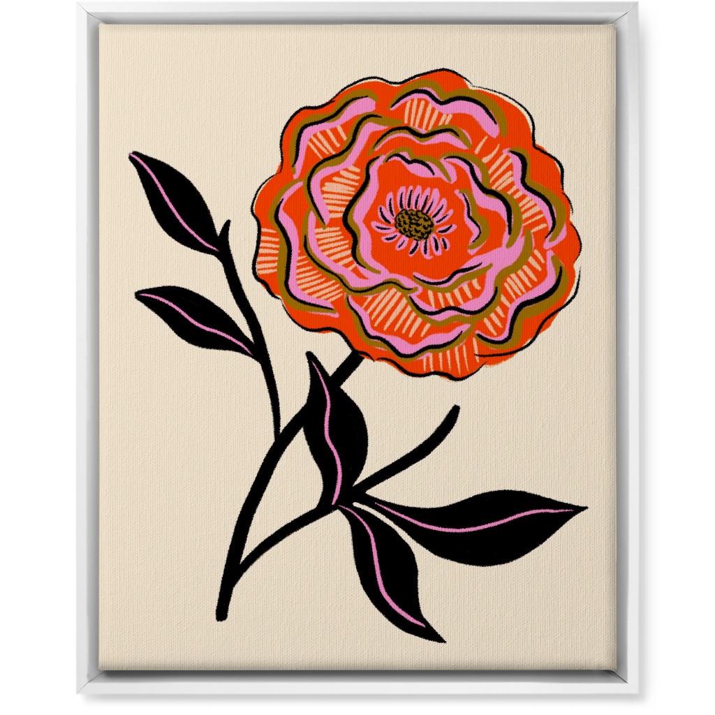 Vintage Botanical - Multi Wall Art, White, Single piece, Canvas, 16x20, Multicolor