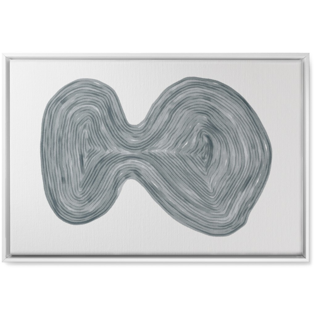 Do Do - Neutral Wall Art, White, Single piece, Canvas, 20x30, Gray, Gray