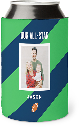 Colorblock Go Team Can Cooler, Can Cooler, Green, light green