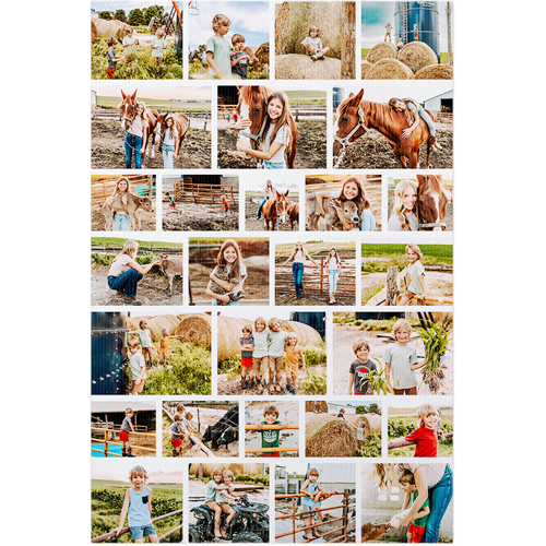 Gallery of Twenty Eight Celebration Photo Board, Multicolor