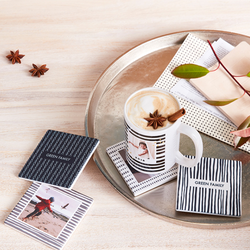 Upload Your Own Design Ceramic Coasters