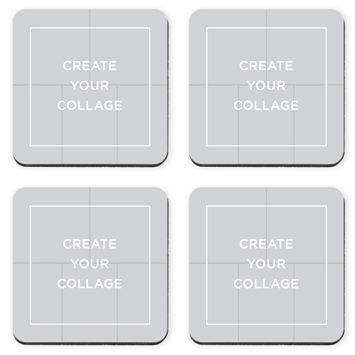 Create a Collage Coaster, Multicolor