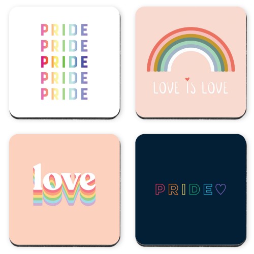 Show Your Pride Coaster, Multicolor
