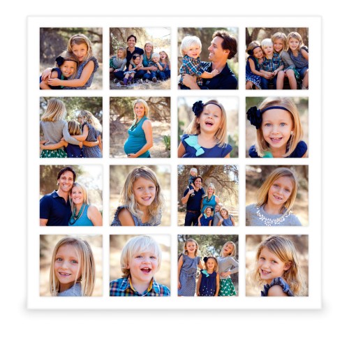 Photo Gallery Grid 16 Square Frame Collage Picture Frames Shutterfly