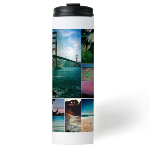 Collage Squares Stainless Steel Travel Mug Collage Squares Stainless Steel Travel Mug
