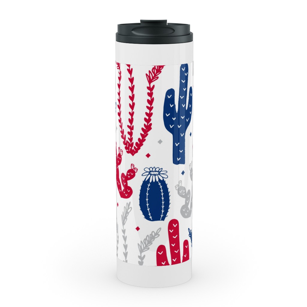 Arizona Backyard Red, White and Blue Stainless Mug, White, , 20oz, Multicolor