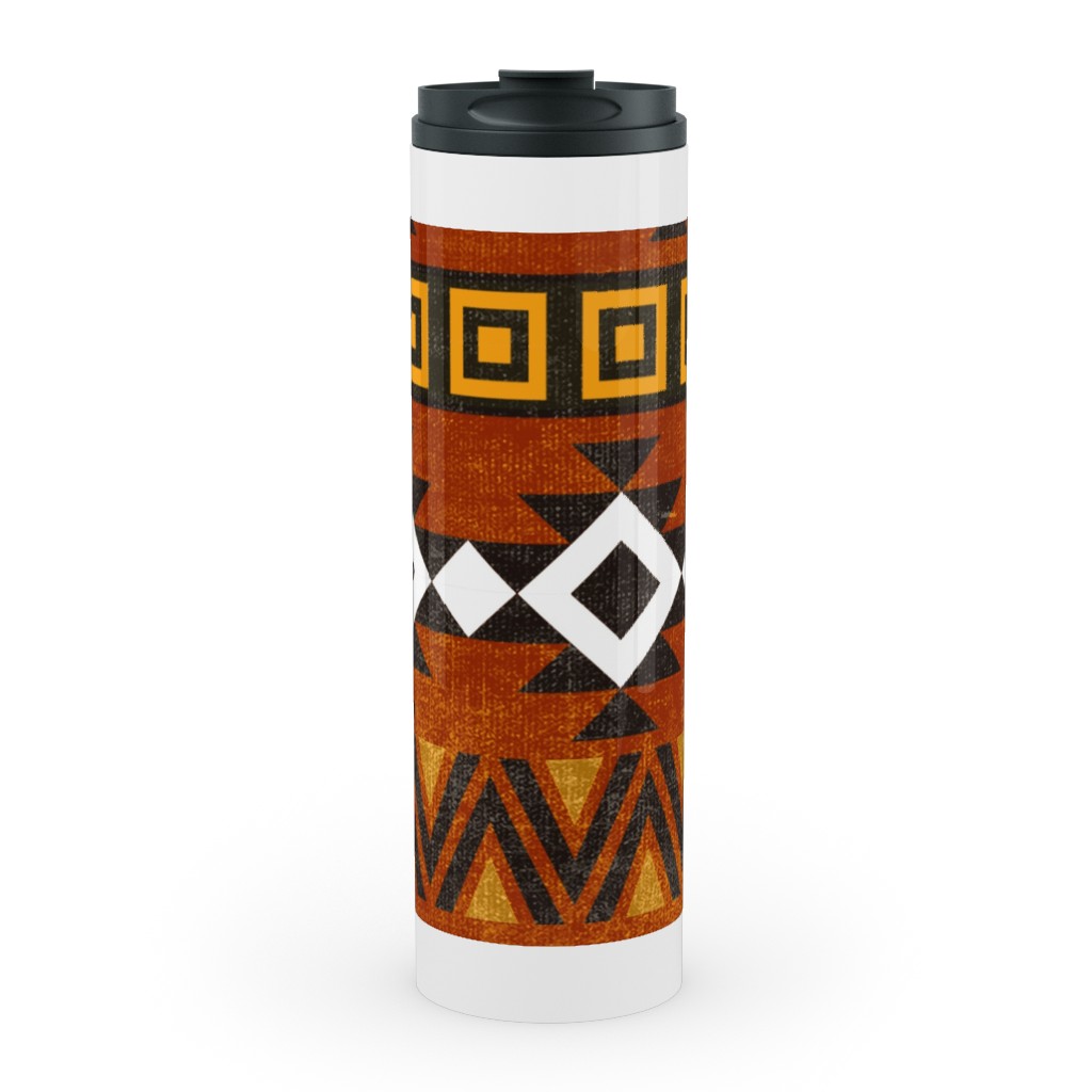 Modern Desert - Rust Stainless Mug, White, , 20oz, Orange, Orange