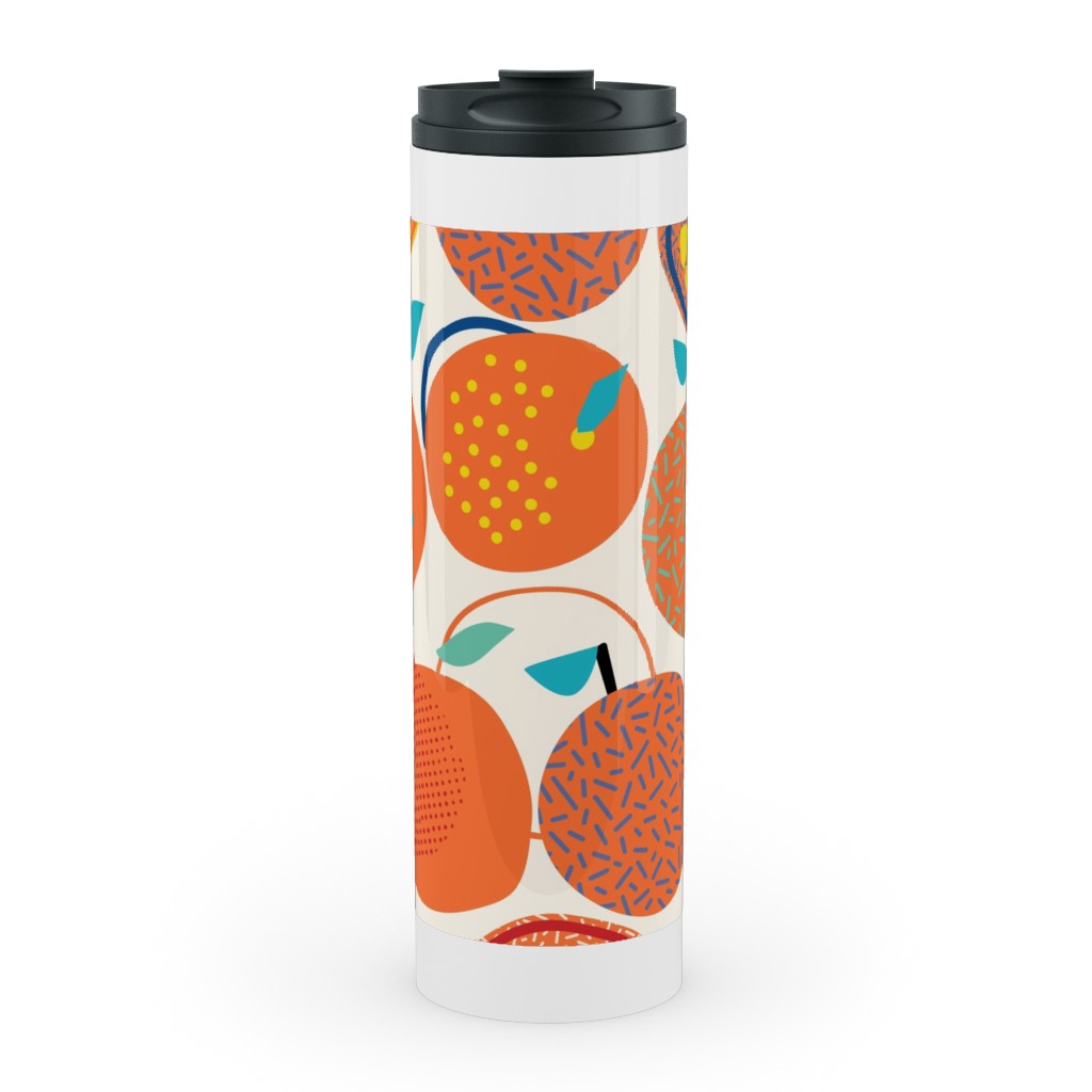 Fresh Orange - Orange Stainless Mug, White, , 20oz, Orange, Orange