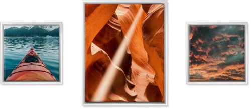 Picture Window Square Canvas Prints, White, Multi piece, Multicolor, Multi