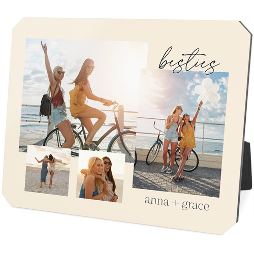 Overlap Gallery of Four Desktop Plaque, Ticket, 8x10, Multicolor, multi