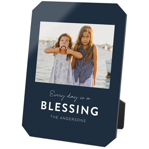 Everyday Is A Blessing Desktop Plaque, Ticket, 5x7, Black