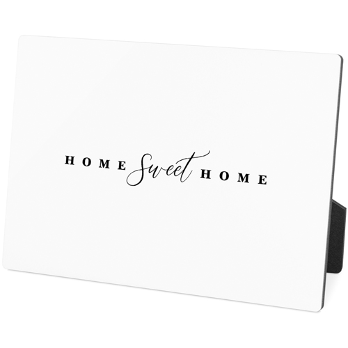 Home Sweet Home Desktop Plaque, Rectangle Ornament, 5x7, Multicolor