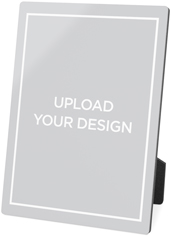upload your own design desktop plaque