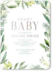 Floral Baby Shower Invitations Shutterfly Page 1