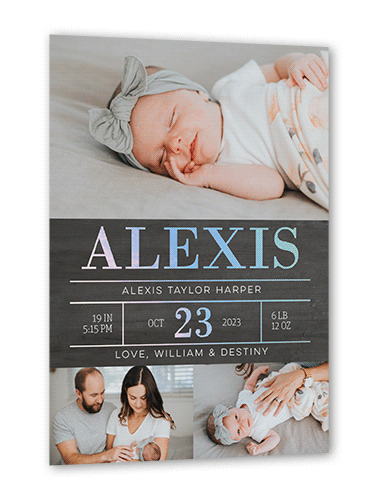 Baby Name Announcements
