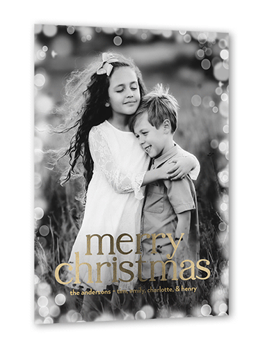 5x7 Folded Christmas Photo Cards