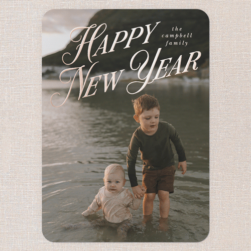 Classy New Year Card for Mom