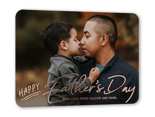 Happy Shine Father's Day, Rounded Corners