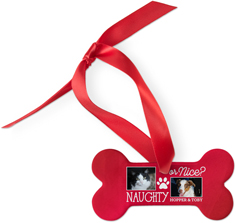 AD-SP2SL Italian Spinone Dog Photo Slate Christmas Gift Ornament 