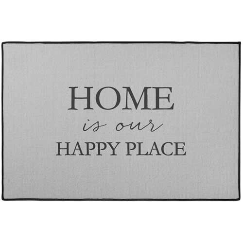 Happy Place Door Mat by Shutterfly Shutterfly