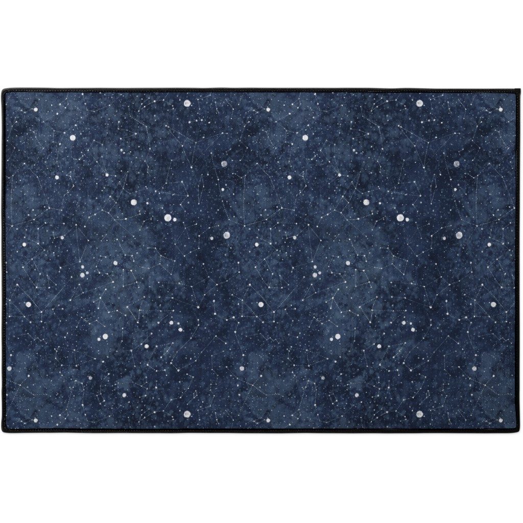 Star Constellations Blue Door Mat Shutterfly
