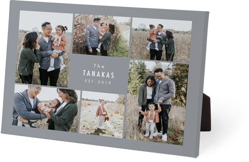 Gallery Of Seven Text Easel Back Canvas, 8x10, No Frame, Easel Back Canvas, Multicolor, multi