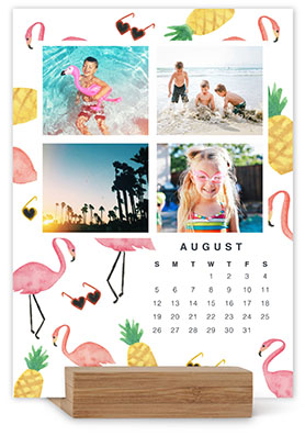 Whimsical Watercolor Gallery Easel Calendar by Yours Truly | Shutterfly