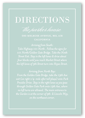 Divine Elegance Wedding Enclosure Card, Green, Matte, 100% Recycled Cardstock ?, Square